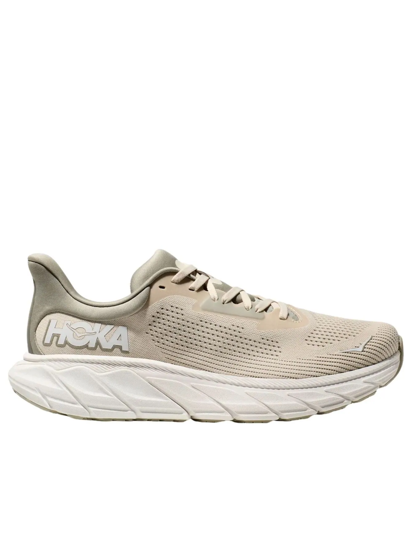 Hoka One One Arahi 7 'Овсяно-молочный ячмень' — изображение 6 из 6, красный