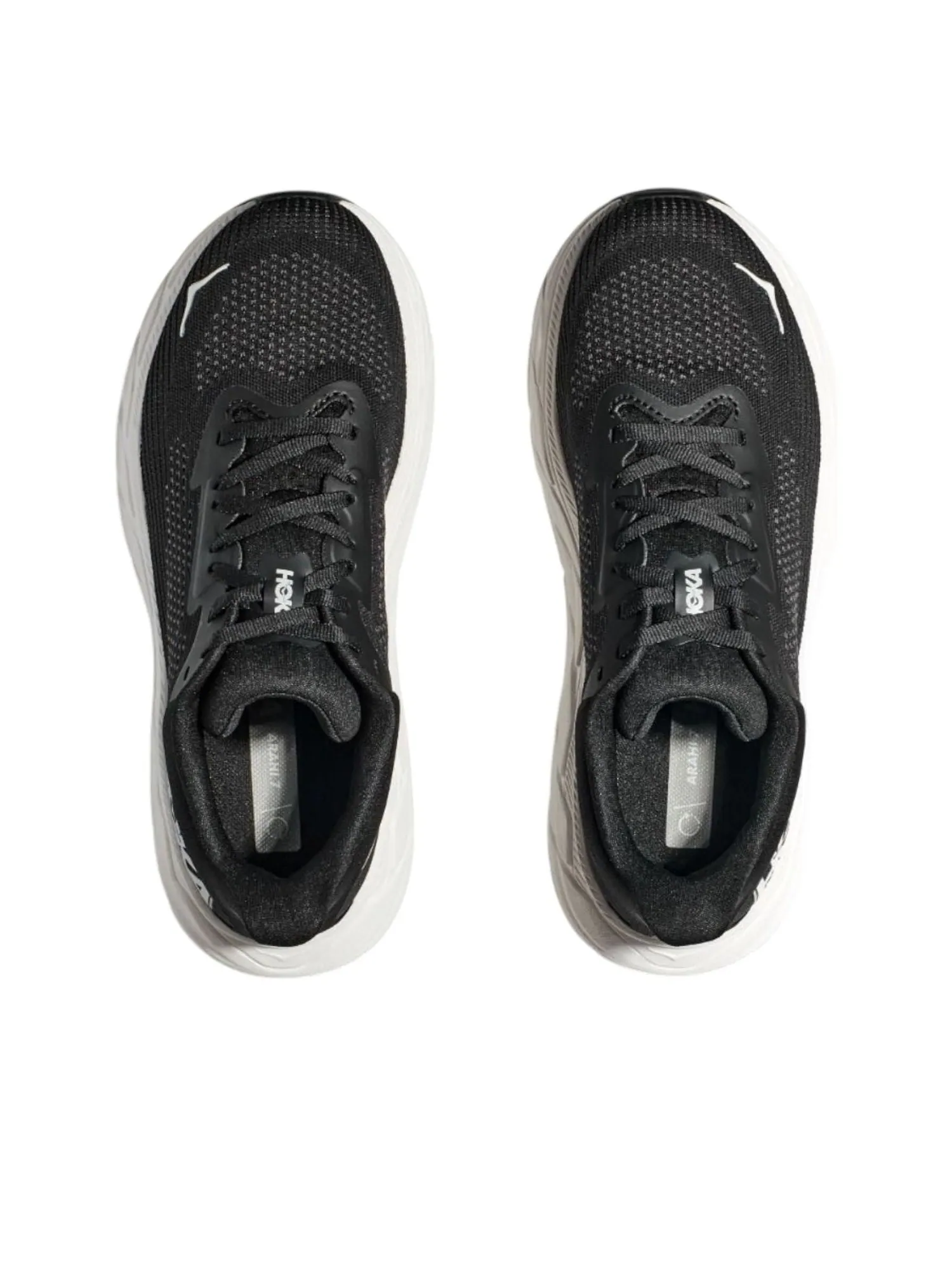 (WMNS) Hoka One One Arahi 7 «Черный Белый» — изображение 3 из 5, черный/белый