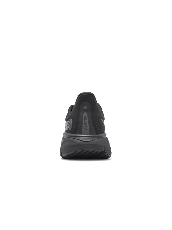 Кроссовки arahi 7 2e wide 'black' Hoka One One — изображение 4 из 4, черный/черный