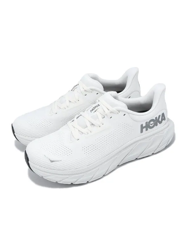 Кроссовки arahi 7 2e wide 'blanc de blanc steel wool' Hoka One One — изображение 3 из 4, серый