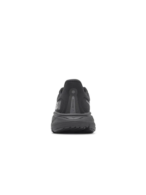 Кроссовки arahi 7 wide 'triple black' Hoka One One — изображение 4 из 4, черный