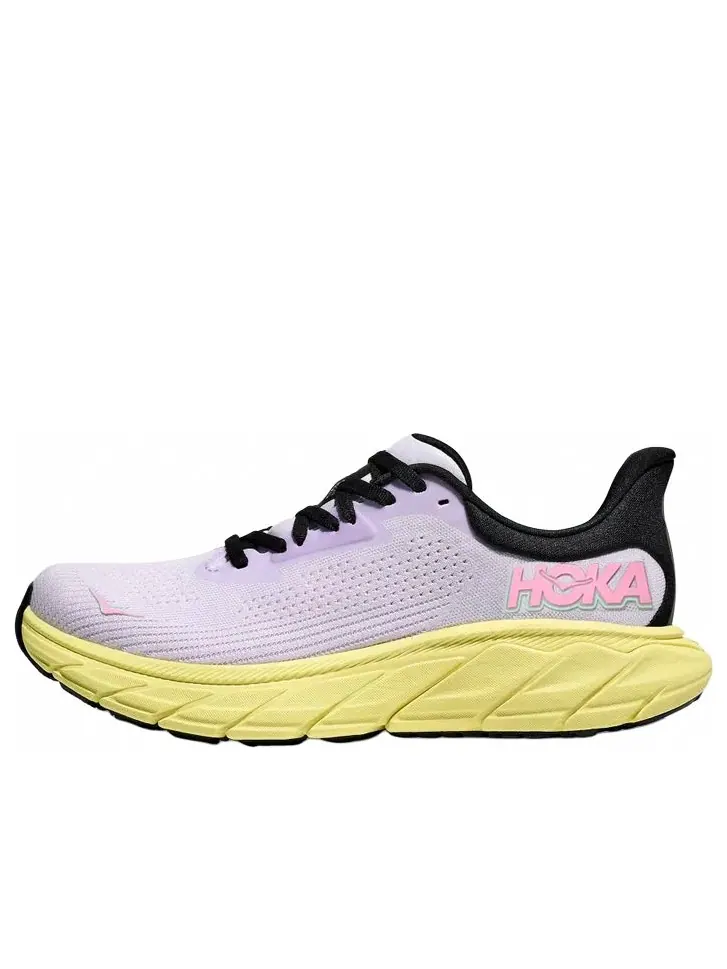 Кроссовки (WMNS) HOKA ONE ONE Arahi 7 Wide 'Starlight Glow Yuzu' — изображение 1 из 7, фиолетовый