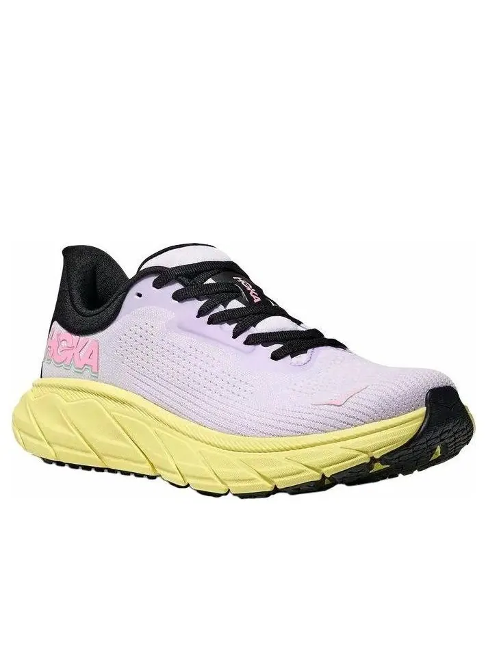 Кроссовки (WMNS) HOKA ONE ONE Arahi 7 Wide 'Starlight Glow Yuzu' — изображение 4 из 7, фиолетовый