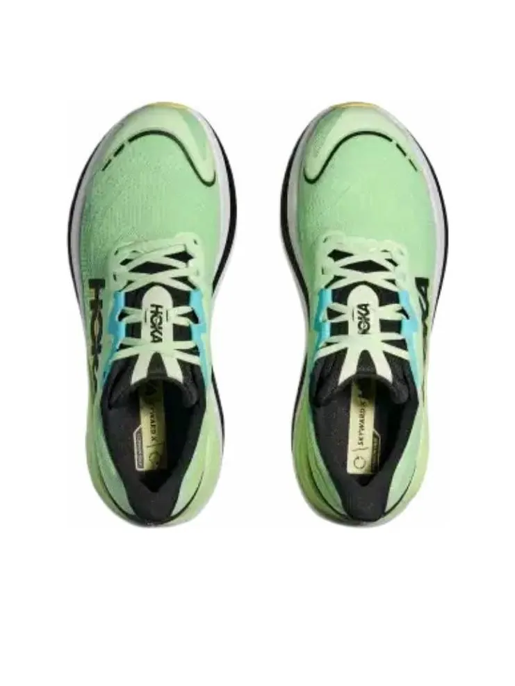 Кроссовки HOKA ONE ONE Skyward X 'Luna Moth Black' — изображение 3 из 5, зеленый