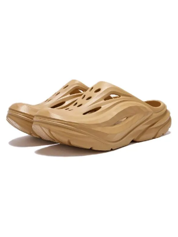 Тапочки ora recovery mule 'tan' Hoka One One — изображение 2 из 4, бежевый