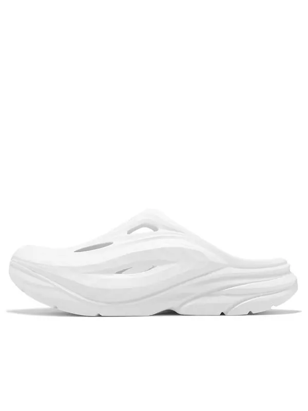 Тапочки ora recovery mule 'white' Hoka One One — изображение 1 из 4, белый/белый