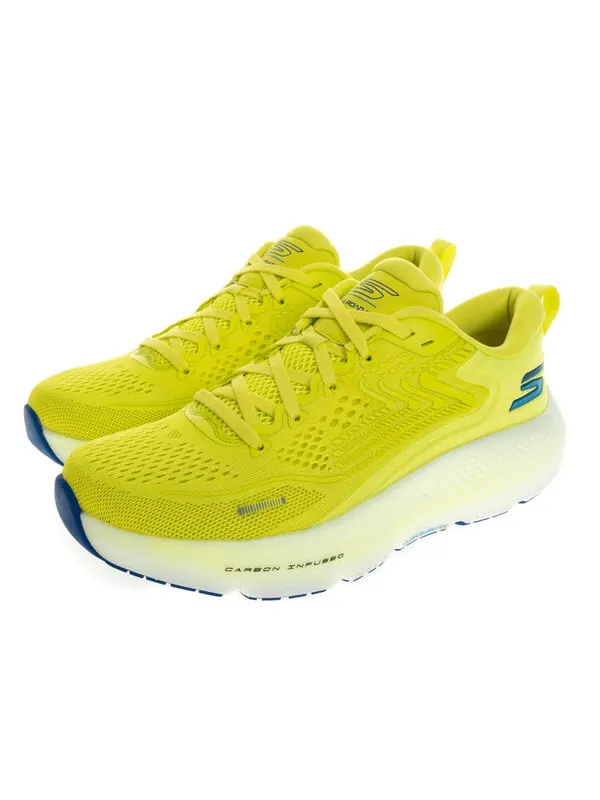 Кроссовки go run max road 6 'yellow' Skechers — изображение 2 из 4, желтый/синий/белый