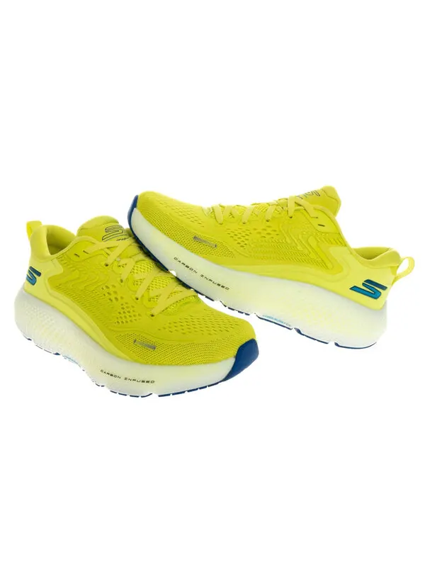 Кроссовки go run max road 6 'yellow' Skechers — изображение 3 из 4, желтый/синий/белый