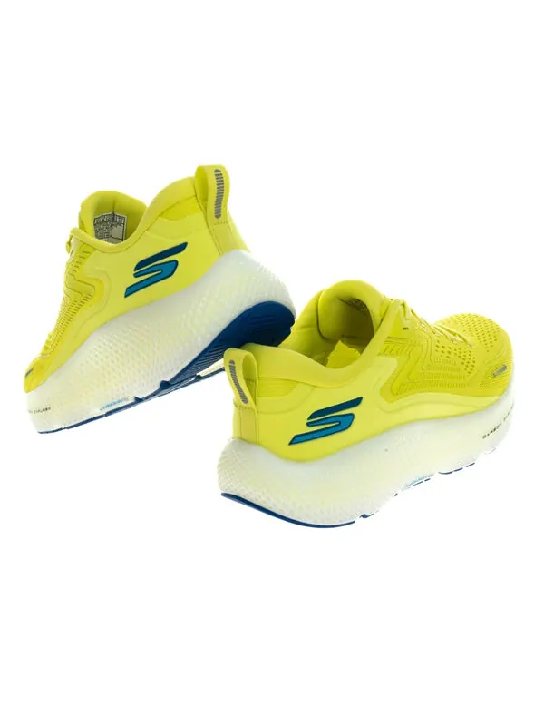 Кроссовки go run max road 6 'yellow' Skechers — изображение 4 из 4, желтый/синий/белый