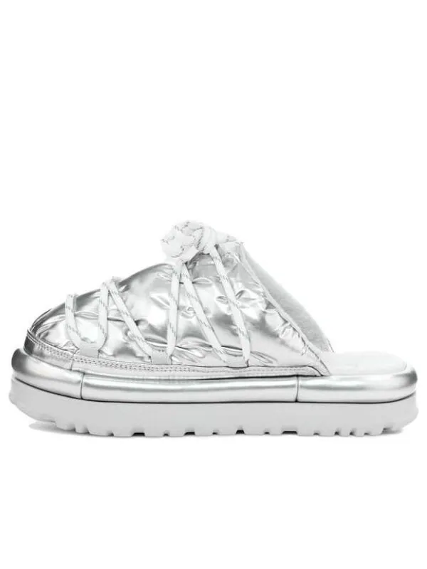 Тапочки hi shine spaceslider slide Ugg — изображение 1 из 4, серебряный