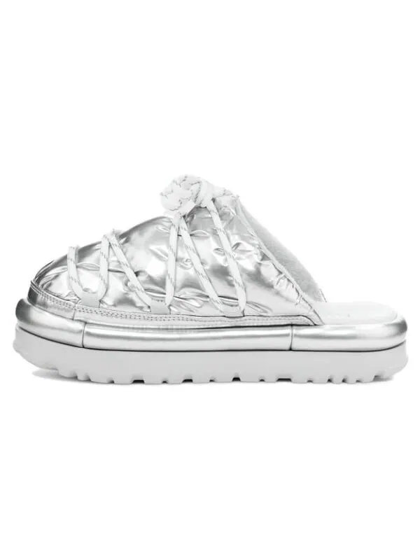Тапочки hi shine spaceslider slide Ugg — изображение 2 из 4, серебряный