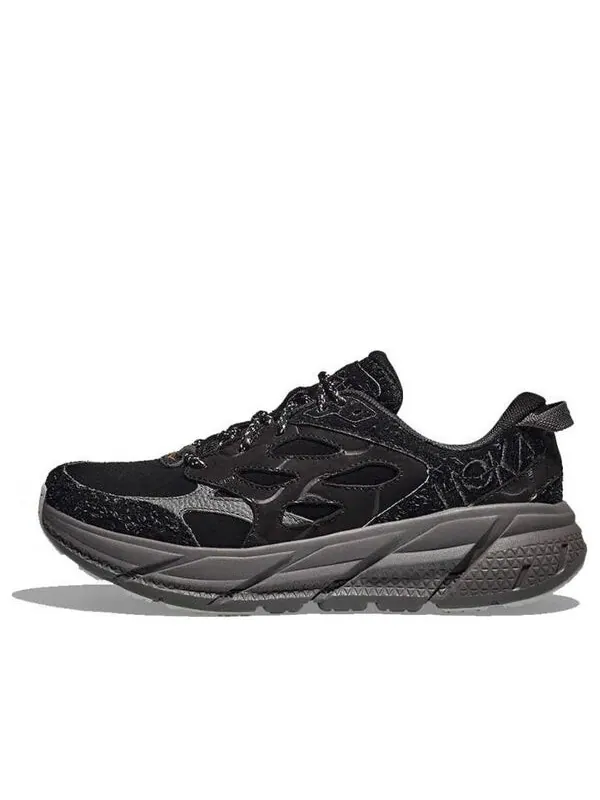 Кроссовки clifton l 'elite terrain system black satellite grey' Hoka One One — изображение 1 из 4, черный/серый