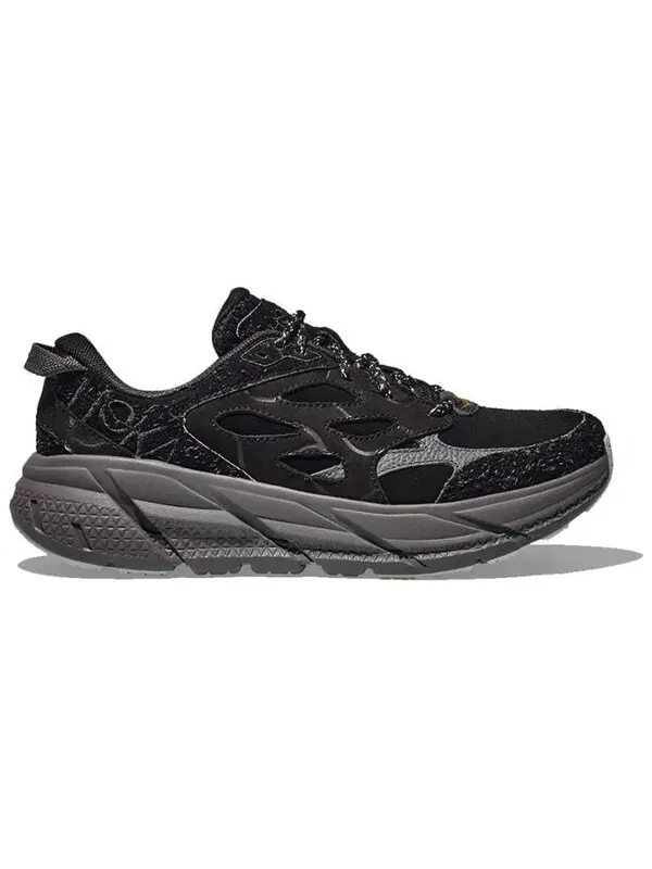 Кроссовки clifton l 'elite terrain system black satellite grey' Hoka One One — изображение 2 из 4, черный/серый