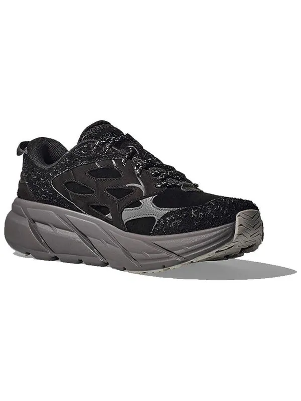 Кроссовки clifton l 'elite terrain system black satellite grey' Hoka One One — изображение 3 из 4, черный/серый