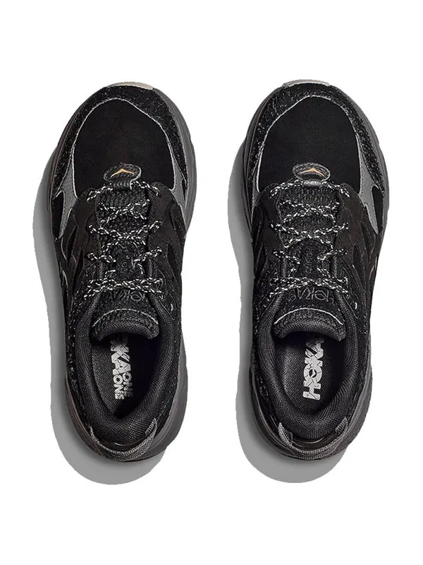 Кроссовки clifton l 'elite terrain system black satellite grey' Hoka One One — изображение 4 из 4, черный/серый