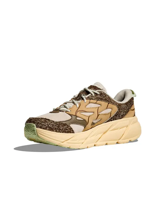 Кроссовки clifton l suede 'oat milk pollen' Hoka One One — изображение 2 из 4