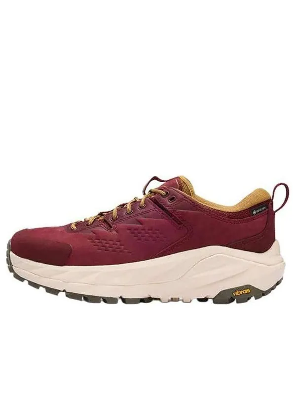 Кроссовки kaha low gtx Hoka One One — изображение 1 из 4, бордовый