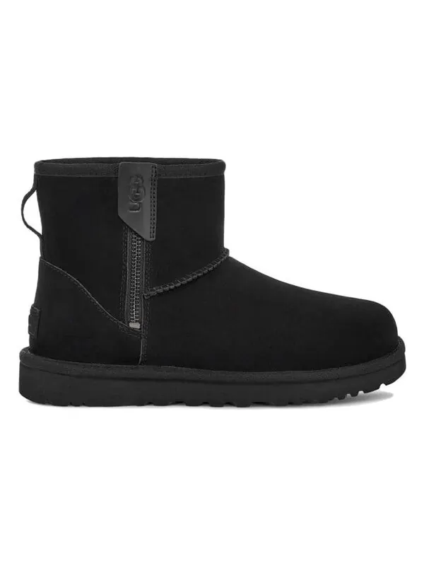 Кроссовки классические мини-ботинки Bailey zip Ugg — изображение 3 из 4, черный