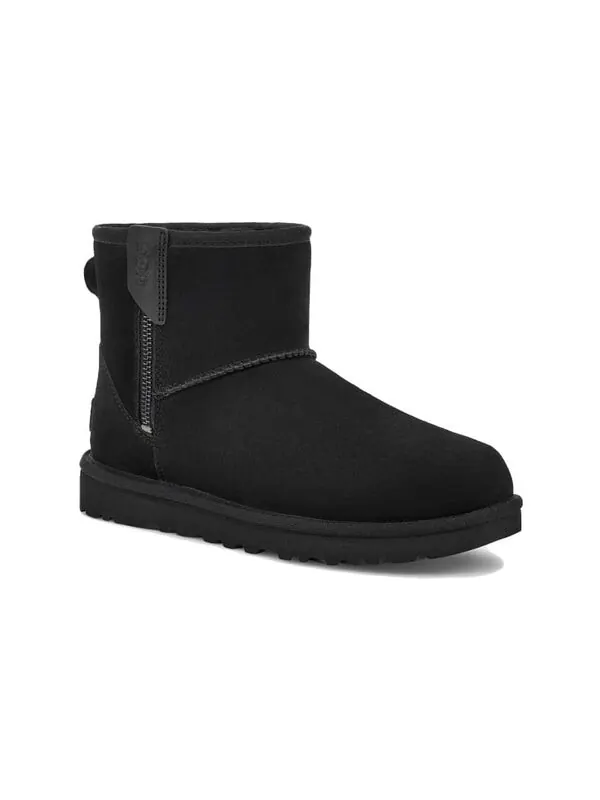 Кроссовки классические мини-ботинки Bailey zip Ugg — изображение 4 из 4, черный