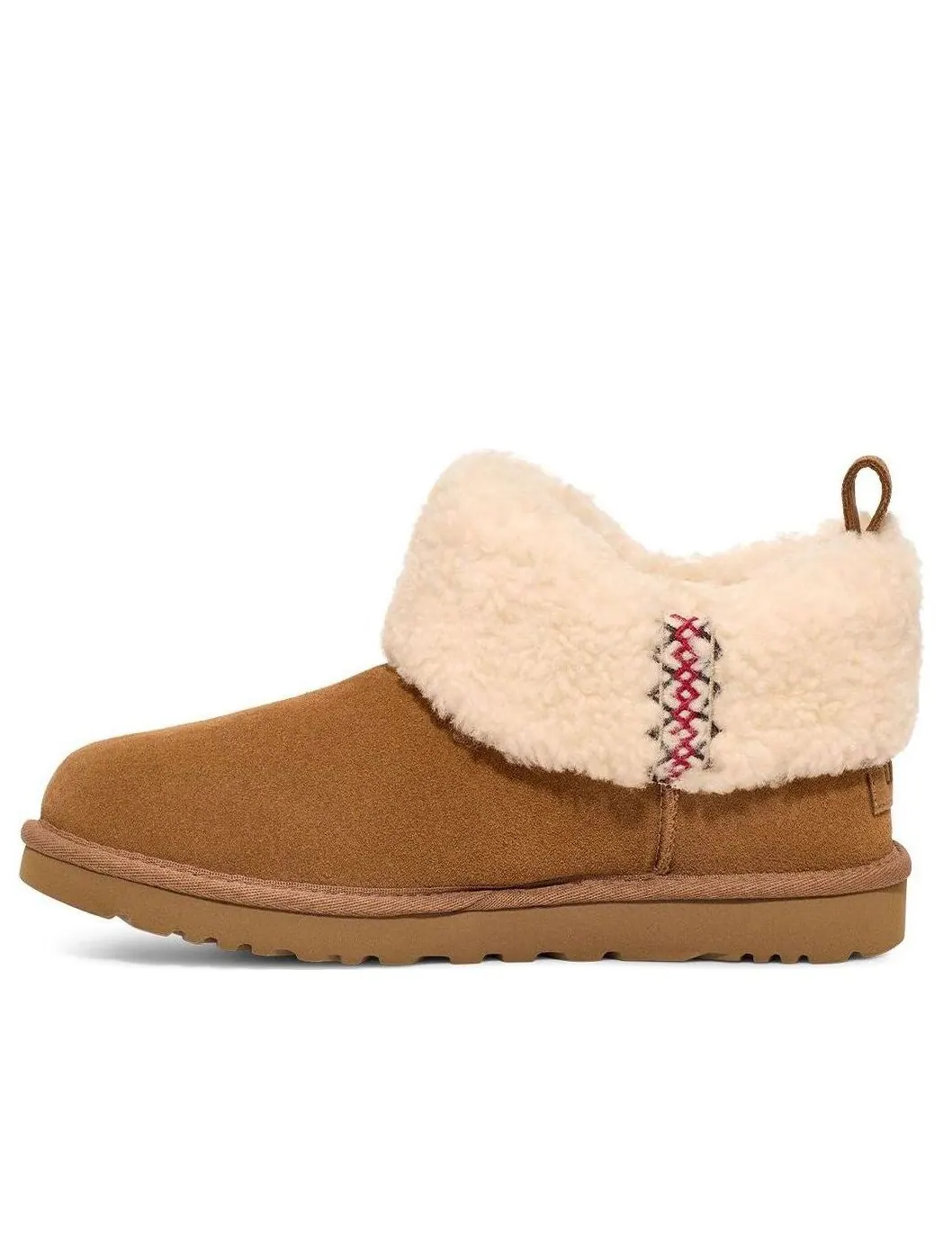 (WMNS) UGG Classic Ultra Mini Braid 'Chestnut' — изображение 1 из 4, орех