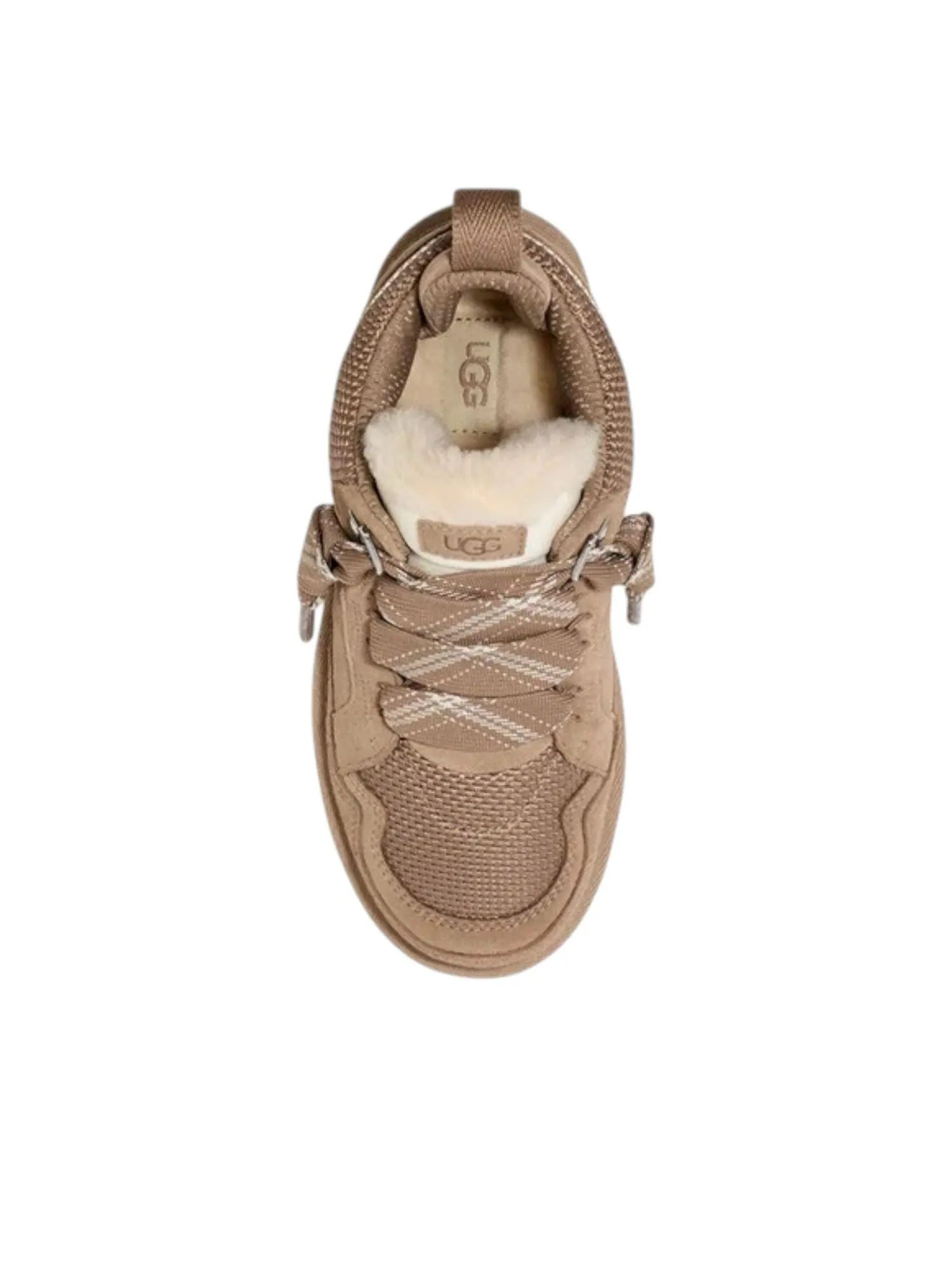 Кроссовки (GS) UGG Lowmel 'Dune' — изображение 3 из 4, коричневый
