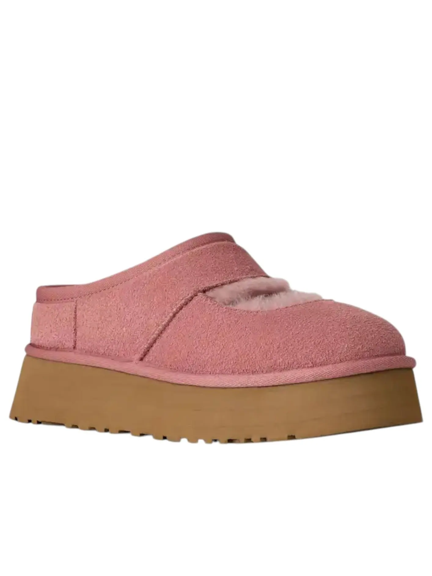 Сандалии (WMNS) UGG Bea Mary Jane 'Pink Dawn' — изображение 2 из 5, розовый