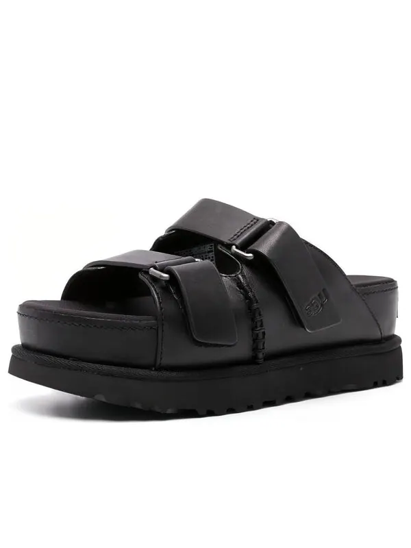 Тапочки goldenstar hi slide sandal 'black' Ugg — изображение 3 из 4, черный