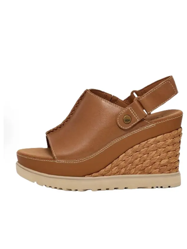 (WMNS) Регулируемые сандалии-шлепанцы UGG Abbot — изображение 1 из 5, коричневый