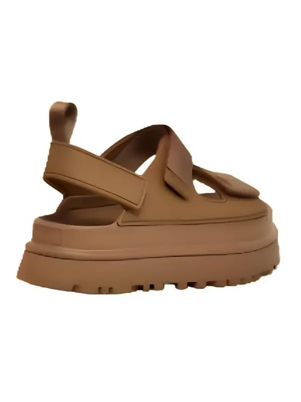 Сандалии золотисто-сияющие сандалии Ugg — изображение 3 из 4, коричневый