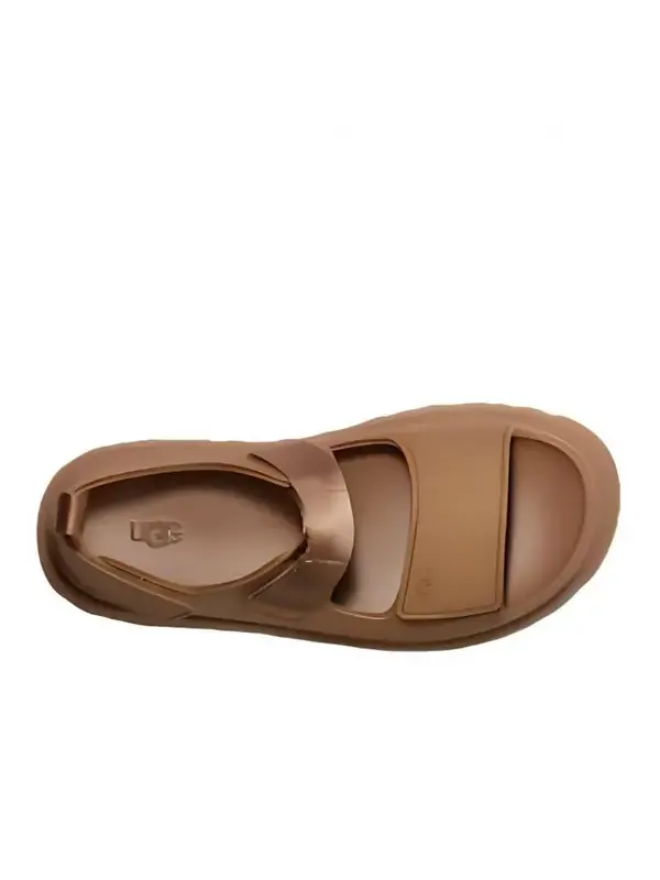 Сандалии золотисто-сияющие сандалии Ugg — изображение 4 из 4, коричневый