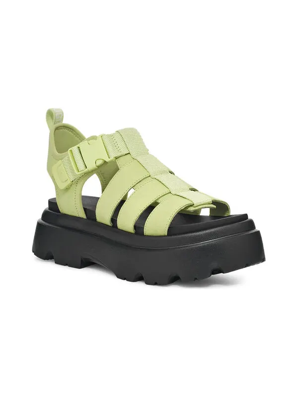 Сандалии cora sandal 'caterpillar' Ugg — изображение 3 из 4, зеленый/черный