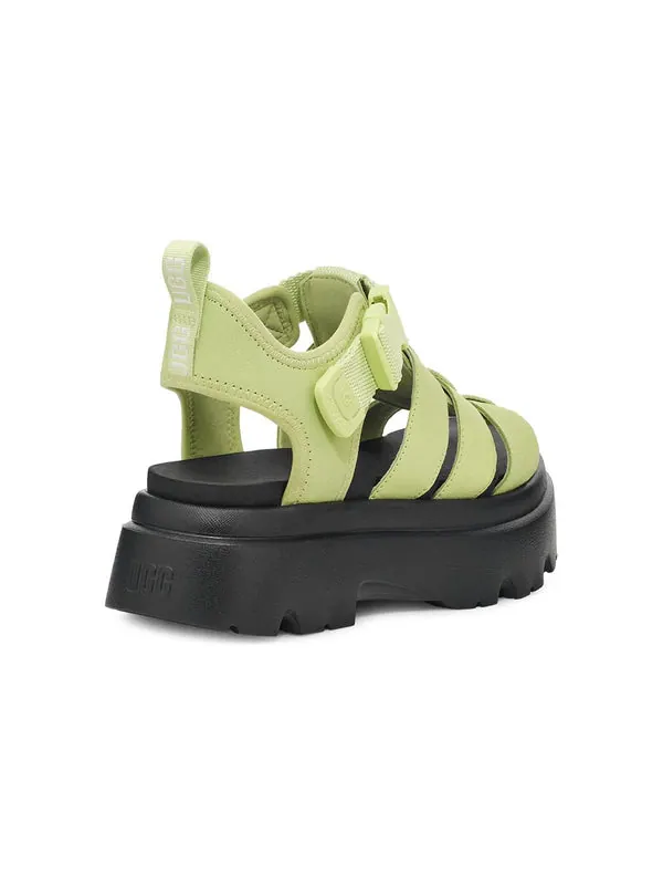 Сандалии cora sandal 'caterpillar' Ugg — изображение 4 из 4, зеленый/черный