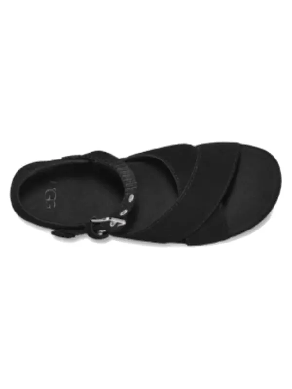 Сандалии aubrey ankle sandal 'black' Ugg — изображение 4 из 4, черный