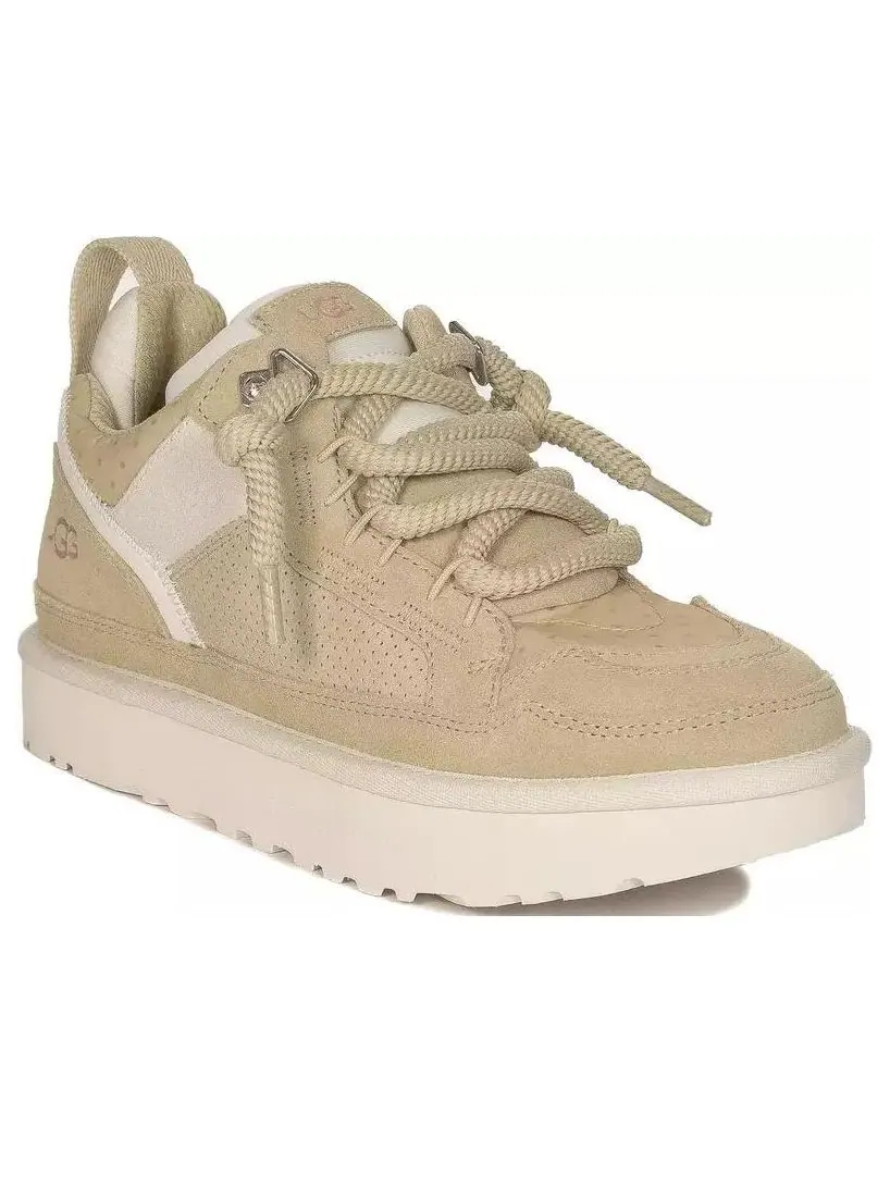 Кроссовки (WMNS) Ugg Lowmel Spring 'Biscotti' — изображение 2 из 5, бежевый