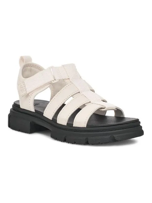 Сандалии kids sandals 'white black' Ugg — изображение 3 из 4, белый/черный