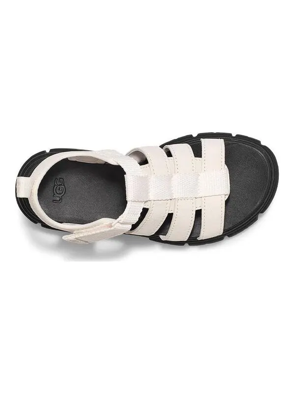 Сандалии kids sandals 'white black' Ugg — изображение 4 из 4, белый/черный