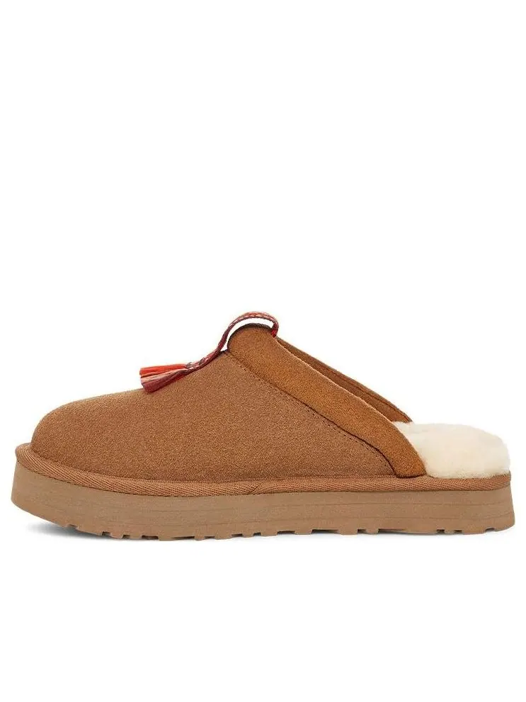 Шлепанцы (GS) UGG Tazzle Slippers 'Chestnut' — изображение 1 из 6, бежевый