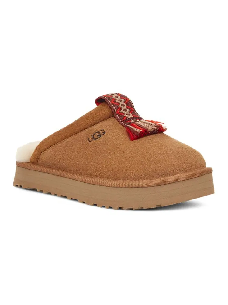 Шлепанцы (GS) UGG Tazzle Slippers 'Chestnut' — изображение 3 из 6, бежевый