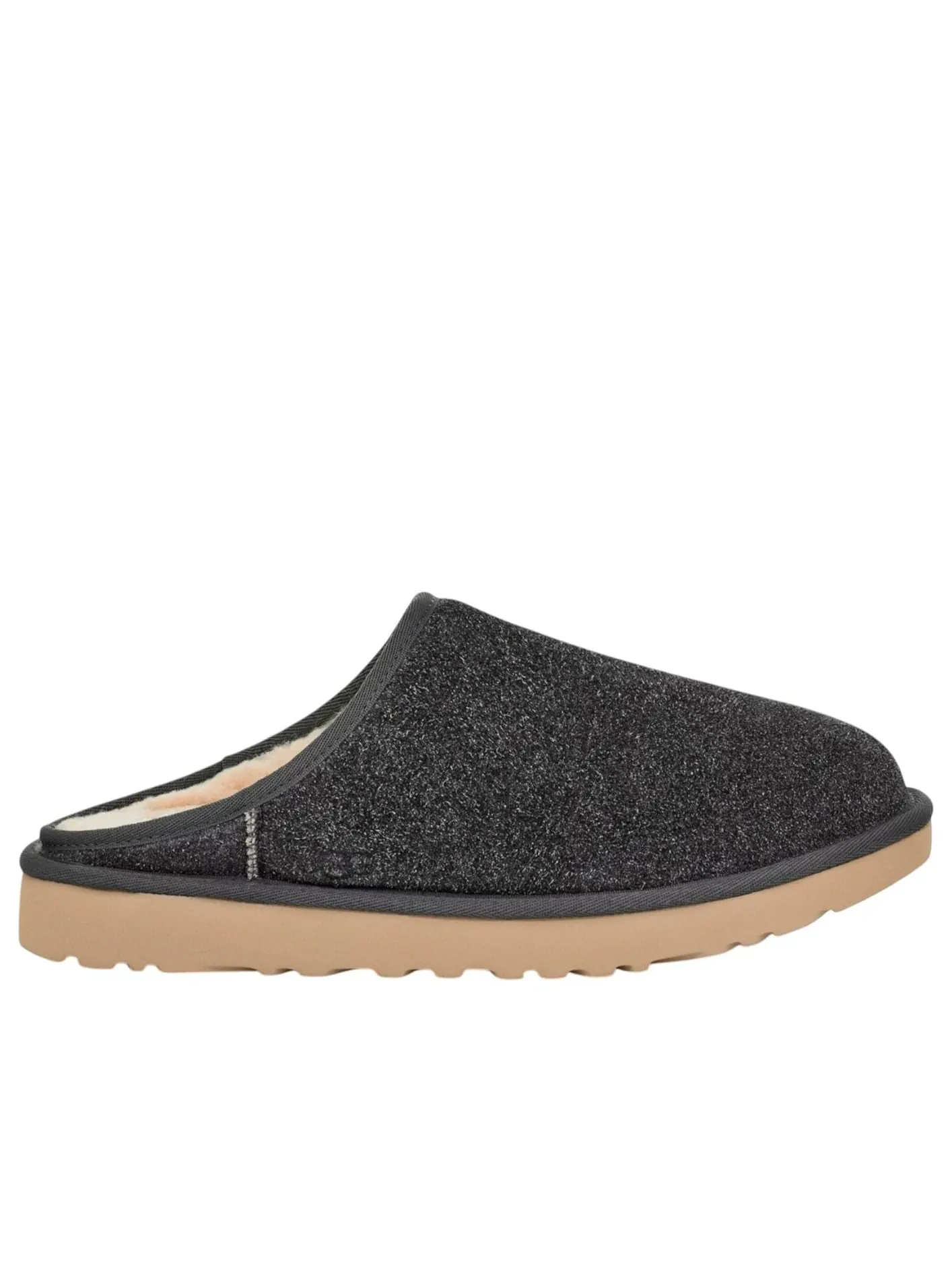 Сандалии UGG Classic Slip-On Shaggy 'Grey' — изображение 5 из 5, серый