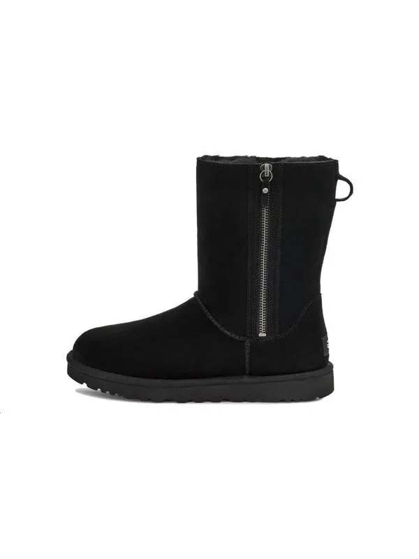 Кроссовки классические короткие на молнии Ugg — изображение 2 из 4, черный