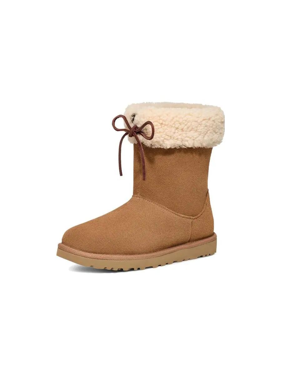 (WMNS) Короткие сапоги UGG Sarissa из овчины — изображение 4 из 4, орех