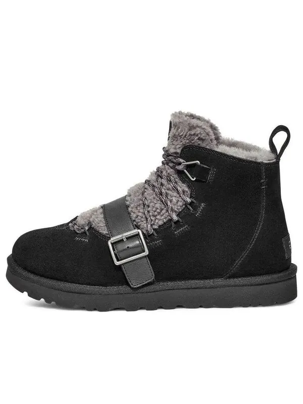 Кроссовки dune mini из овчины Ugg — изображение 1 из 4, черный