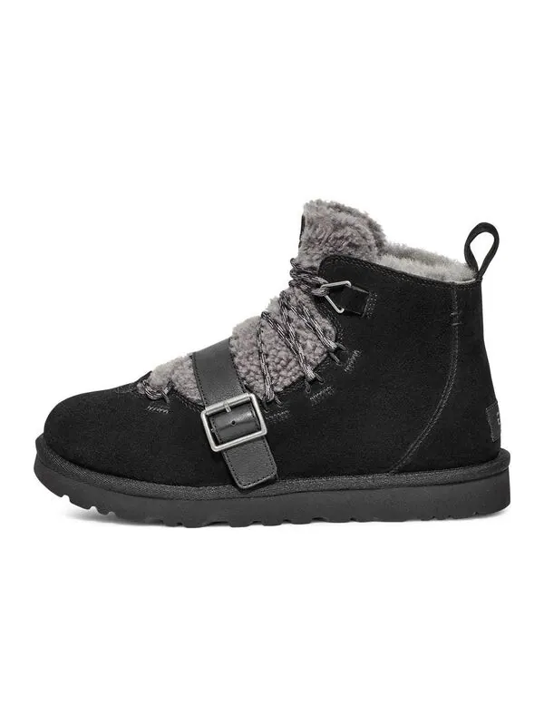 Кроссовки dune mini из овчины Ugg — изображение 2 из 4, черный