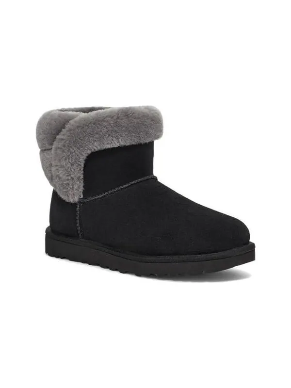Кроссовки Saniya mini suede classic boot Ugg — изображение 4 из 4, черный