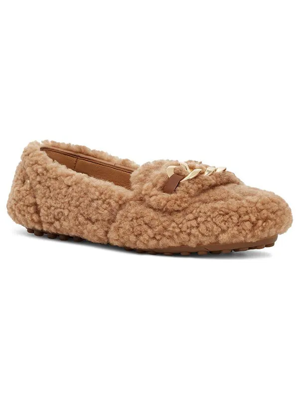 Тапочки слипоны удобные мокасины Ugg — изображение 2 из 4, коричневый