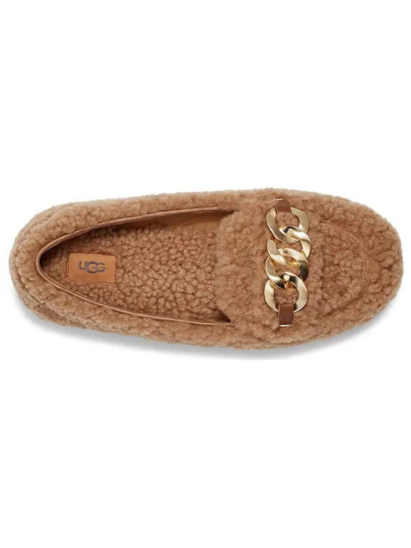 Тапочки слипоны удобные мокасины Ugg — изображение 4 из 4, коричневый