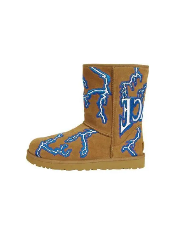 Кроссовки x palace classic short boots Ugg — изображение 2 из 3, коричневый