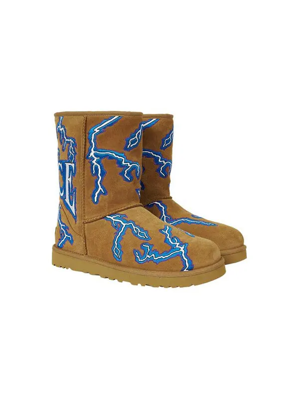 Кроссовки x palace classic short boots Ugg — изображение 3 из 3, коричневый