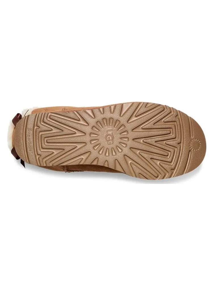 (WMNS) UGG Mini Bailey B2s 'Chestnut' — изображение 5 из 5, орех