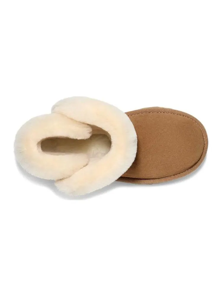 (PS) UGG Classic Low Fur 'Chestnut' — изображение 4 из 6, орех